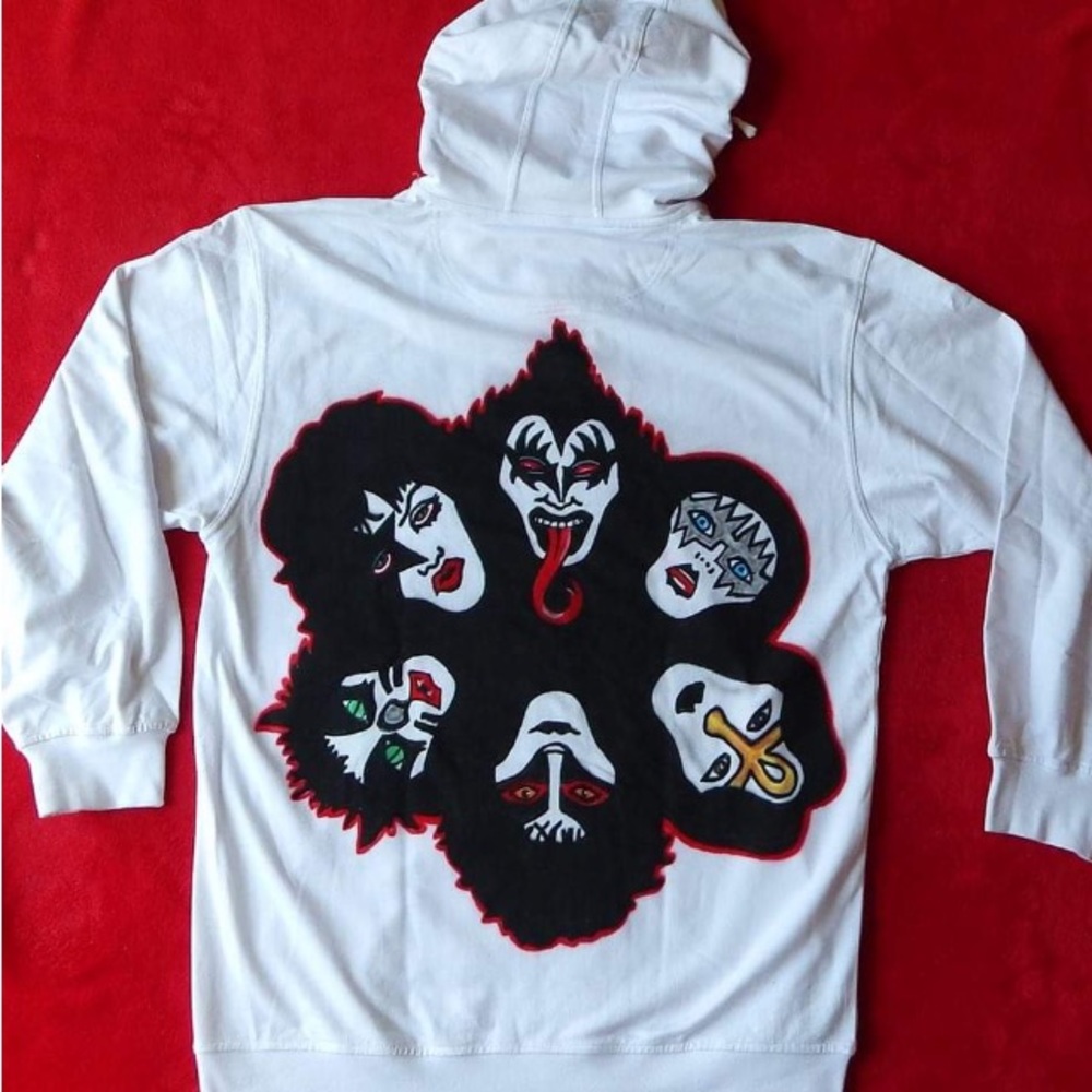 Kiss Custom Swearshirt large new